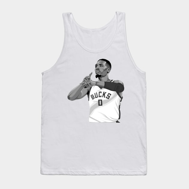 Damian Lillard Dame Time Tank Top by knnthmrctn